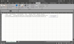 convert excel to json using vba