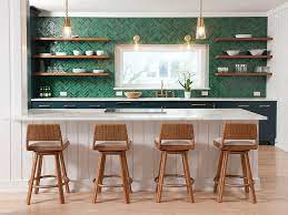 As for styles, a colorful backsplash can finish off any kitchen, from a farmhouse to a modern one, and if you a neutral kitchen with a colorful tile backsplash that looks bold, bright and very fun and adds. Trendy Colorful Kitchen Backsplashes From Blue And Green To Copper And Black
