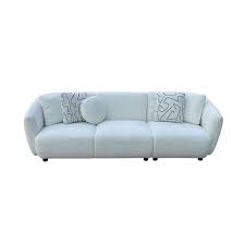 gise 4 seater fabric sofa