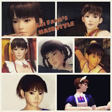 DOA Fangirl - Lei Fang — Lei Fang's hairstyles! Which one is your...