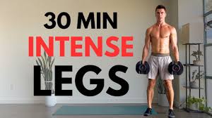 intense 30 min legs workout at home