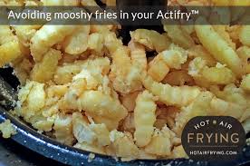 how to avoid mooshy fries in your actifry