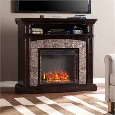 45 5 Faux Stone Fireplace Tv Stand