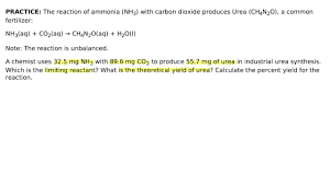 urea ch4n2o is a common fertilizer