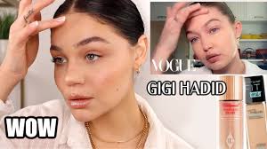 gigi hadid s vogue makeup tutorial