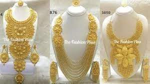 saudi gold heavy jewellery designs