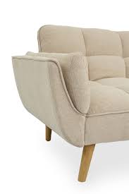 benign 3 seater sofa bed beige