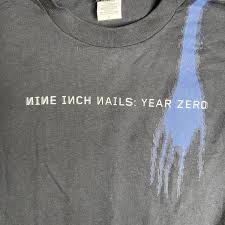 nine inch nails year zero t shirt