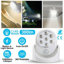 7 Led Adjustable Motion Light Activated