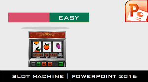 The Slot Machine Animation Motion Graphics Tutorial In Powerpoint 2016 The Teacher