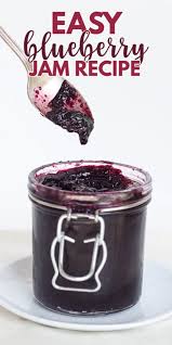 easy blueberry jam no pectin