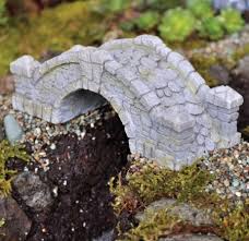 Fairy Garden Bench Stool Bridge Fairy