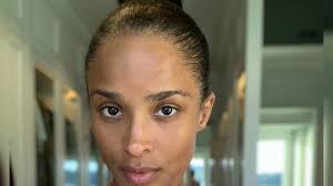 ciara shares makeup free selfie on