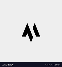Letter M Am Ma Mm Monogram Logo Design Minimal