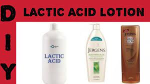 how to make lactic acid exfoliating