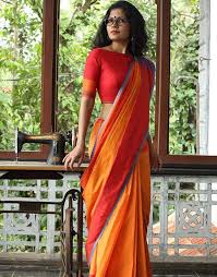 lovely saree for farewell looks women