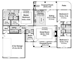 Country House Plan With Spacious Great