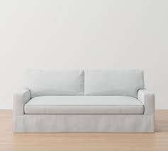 Pb Comfort Square Arm Slipcovered Sofa