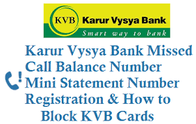 For offline mode, a person has to visit the nearest branch of this bank with the required documents. Karur Vysya Bank Missed Call Number To Get Balance Account Mini Statement Registration And Other Details Techaccent