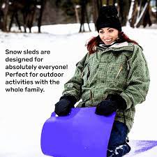 snow carpet sled roll up snow sled with