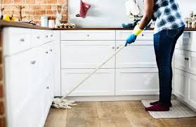 how to clean sticky floors and keep