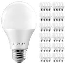 Luxrite A19 Led Bulb 800lm 9w Enclosed