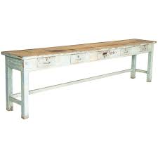 Narrow Worktable Console Table