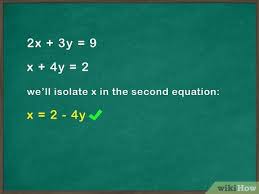 4 Ways To Solve Systems Of Equations