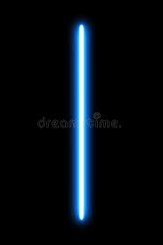 realistic bright colorful laser beam