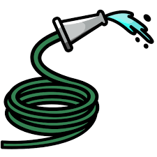 Agriculture, garden, hose, tool, water, watering Free Icon of Spring 2