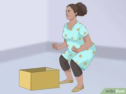 how to lift objects when pregnant with
