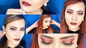 dramatic red makeup tutorial red hair