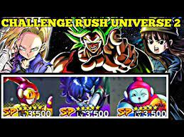 Ultra instinct in dragon ball xenoverse 2. Challenge Rush Universe 2 3 Teams Dragon Ball Legends Dblegends Youtube