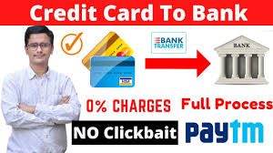 charges paytm credit card to bank