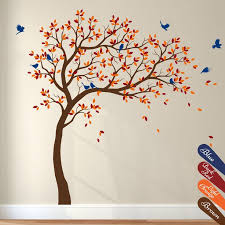 Large Tree Wall Decals Autumn Nursery