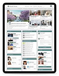 education industry sharepoint intranet