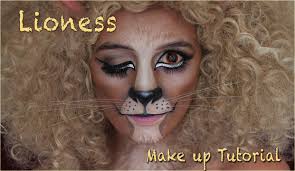 lioness makeup tutorial noukiejjjj