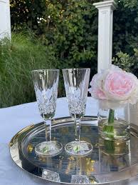 New Waterford Lismore Fluted Champagne