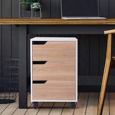 I had slipped a redundant metal tea trolley in this space, to put the base speaker on; Homcom 3 Drawers File Cabinet Pedestal Lockable Mdf Mobile Under Desk Office For Sale Online Ebay