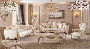 Hand Carved Living Room Sofa Set