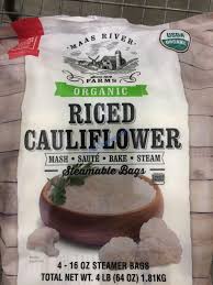 Unit price is 21.5 cents/oz. Costco 1170851 Mass River Organic Cauliflower Rice Name Costcochaser
