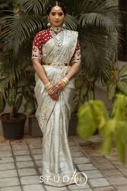 muhurtham wedding saree bridal wear