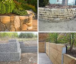 19 diffe types of retaining wall