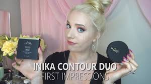 inika baked mineral contour duo