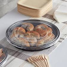 8 Round Catering Tray With Lid