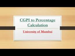 how to calculate percene from cgpi