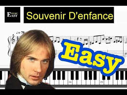 enfance easy piano sheet easy