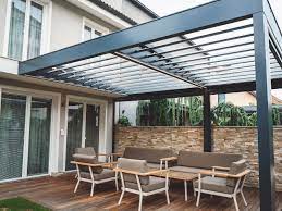 Pergola Designs With Glass Roof All