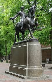 Equestrian Statue Of Paul Revere