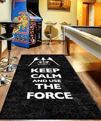 star wars the force rug custom star